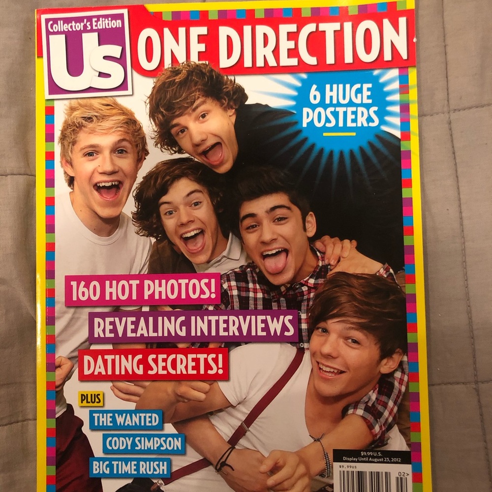 Us Collectors Edition One Direction Magazine 2012
